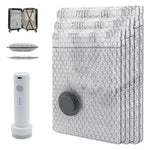 Stowora Vacuum Compression Storage Bags with Portable Pump